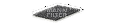 Filtre, air de l'habitacle