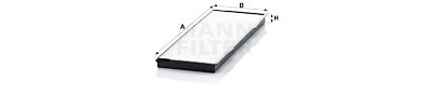 Filtre à air habitacle MANN-FILTER CU 37 001