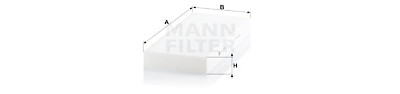 Filtre, air de l'habitacle