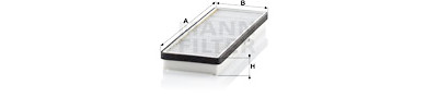 Filtre à air habitacle MANN-FILTER CU 3855