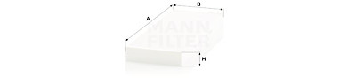 Filtre, air de l'habitacle