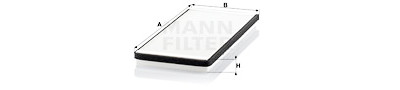 Filtre, air de l'habitacle
