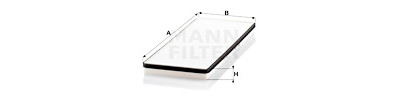 Filtre, air de l'habitacle