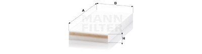 Filtre, air de l'habitacle