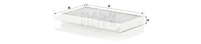 Filtre, air de l'habitacle