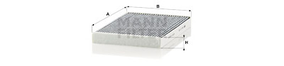 Filtre, air de l'habitacle