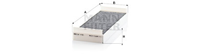 Filtre, air de l'habitacle