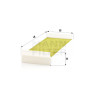 Filtre, air de l'habitacle