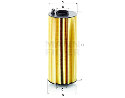 Filtre à huile et filtre à huile MANN-FILTER HU 11 003