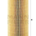 Filtre à huile MANN-FILTER HU 1297 x