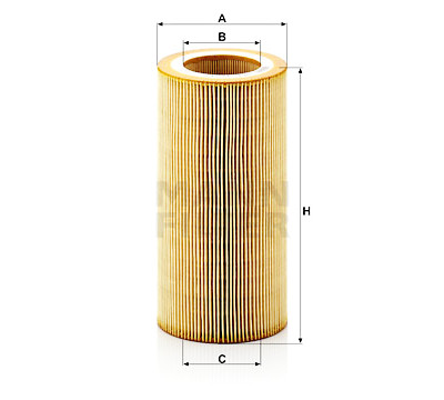 Filtre à huile MANN-FILTER HU 1297 x
