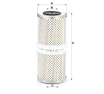 Filtre à carburant MANN-FILTER P 1085