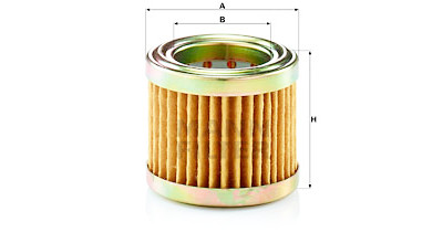 Filtre à carburant MANN-FILTER P 4002