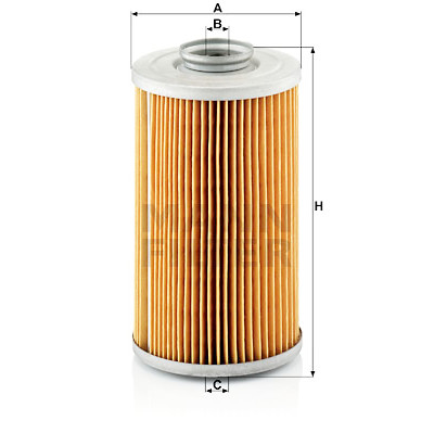 Filtre à carburant MANN-FILTER P 929/1