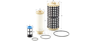 Filtre à carburant MANN-FILTER PU 11 005-3 z