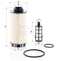 Filtre à carburant MANN-FILTER PU 8010-2 x