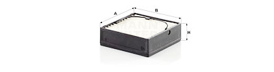 Filtre à carburant MANN-FILTER PU 8018