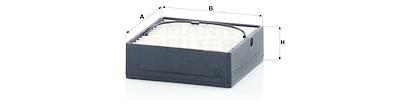 Filtre à carburant MANN-FILTER PU 84