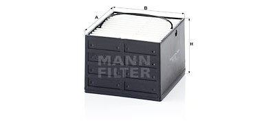 Filtre à carburant MANN-FILTER PU 88