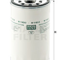 Filtre à huile MANN-FILTER W 1160/2