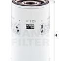 Filtre à huile MANN-FILTER W 12 003