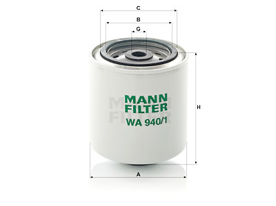 Filtre de liquide de refroidissement