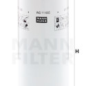 Filtre à huile MANN-FILTER WD 11 005