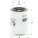 Filtre à huile MANN-FILTER WD 8002