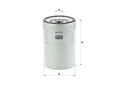 Filtre à carburant MANN-FILTER WK 1070 x