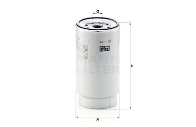 Filtre à carburant MANN-FILTER WK 11 003 z