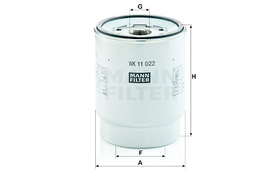Filtre à carburant MANN-FILTER WK 11 022 z