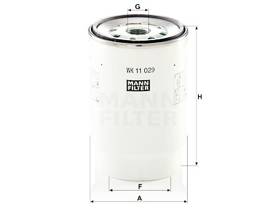 Filtre à carburant MANN-FILTER WK 11 029 z
