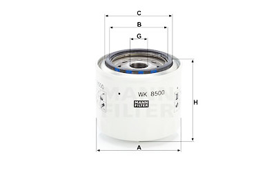 Filtre à carburant MANN-FILTER WK 8500