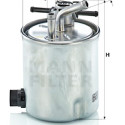 Filtre à carburant MANN-FILTER WK 9067