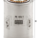 Filtre à carburant MANN-FILTER WK 943/1