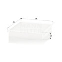 Filtre à air habitacle MANN-FILTER CU 19 014