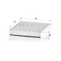 Filtre, air de l'habitacle