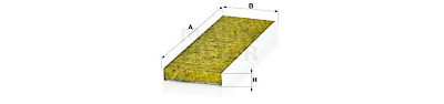 Filtre, air de l'habitacle