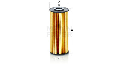 Filtre à huile MANN-FILTER HU 7074 x