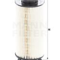 Filtre à carburant MANN-FILTER PU 834/2 x