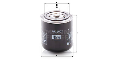 Filtre de liquide de refroidissement