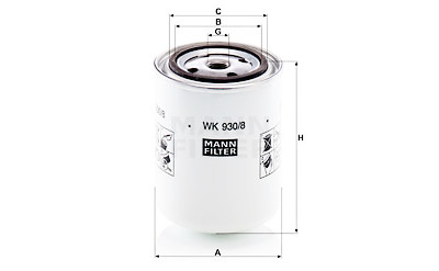 Filtre à carburant MANN-FILTER WK 930/8