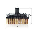 Filtre, ventilation du carter-moteur