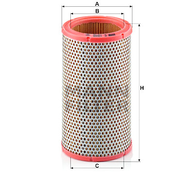 Filtre à air MANN-FILTER C 1245