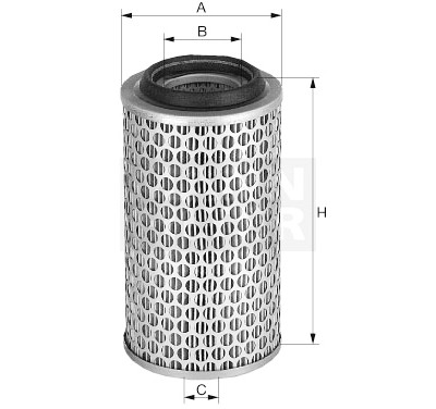 Filtre à air MANN-FILTER C 1344