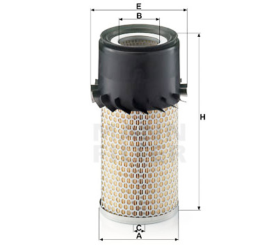 Filtre à air MANN-FILTER C 14 179/4