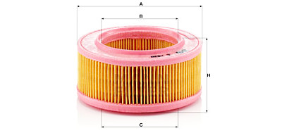 Filtre à air MANN-FILTER C 1530