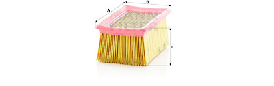 Filtre à air MANN-FILTER C 1635