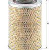 Filtre à air MANN-FILTER C 17 201/2