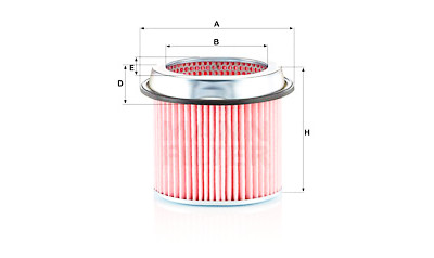 Filtre à air MANN-FILTER C 1891